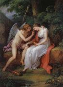 Angelika Kauffmann Amor und Psyche oil painting picture wholesale